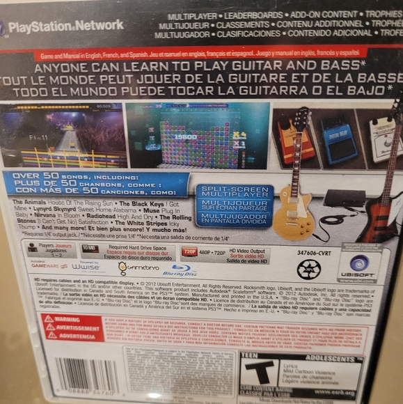 Sony Playstation 3 Rocksmith - Picture 3 of 3